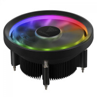 Cooler Para Processador Gamdias BOREAS E1L 010, LED RGB, 120mm, Intel, Preto - BOREAS-E1L-010
