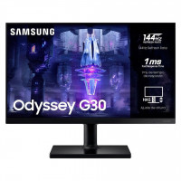 Monitor Gamer Samsung Odyssey G3, 24" LED, Full HD, 144Hz, VA, 1ms, FreeSync Premium, HDMI/DP, Preto - LS24BG300ELMZD