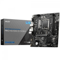 Placa Mãe MSI PRO H610M-S, Intel LGA1700, mATX, DDR4, USB 3.0, HDMI