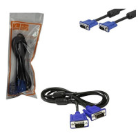 Cabo VGA 1.5 metro Macho Com Filtro Lehmox, Preto, LEY-215 - CB0009LM