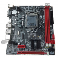 Placa Mãe FNX H61, Intel LGA 1155, DDR3, M.2, Lan Gigabit, USB 2.0, VGA HDMI, OEM