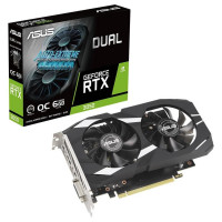 Placa de Vídeo RTX 3050 ASUS 6G Dual OC NVIDIA GeForce, 6GB GDDR6, DLSS, Ray Tracing, G-Sync - 90YV0K60-M0NA00