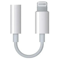 Adaptador Lightning Para Fone de Ouvido P3 Hrebos, Branco - HS-16