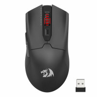 Mouse Gamer Redragon FYZU Pro Wireless, Bluetooth, 26000 DPI, 6 Botões Programáveis, Preto - M995-PRO