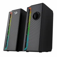 Caixa de Som Gamer Redragon Calliope, RGB, USB, Stereo 2.0, 3.5mm, Preto - GS580