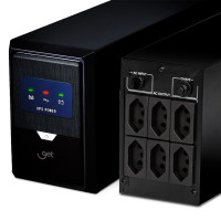 Nobreak Get UPS 1500VA, Bivolt, 6 Tomadas, Saída 115V, Preto - 71850