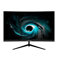 Monitor Gamer 23.8" LED, Bluecase PRO, Curvo, Full HD, 120Hz Versa, LED Azul, HDMI/DP, Preto - BM24FFH5GC