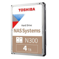 HD Toshiba N300 NAS, 4TB, 3.5", SATA, 512MB, 7200 RPM - HDWG740XZSTC