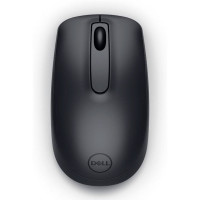 Mouse Sem Fio Dell, 2.4GHz, 1000DPI, 3 Botões, Preto - WM118BK