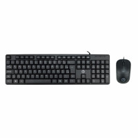 Kit Teclado e Mouse BrazilPC, USB, ABNT2, Preto - BPC-8236/129