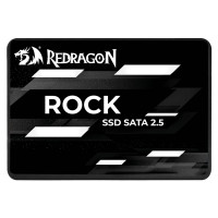 SSD Redragon Rock, 480GB, SATA III, Leitura 520MB/s, Gravação 470MB/s, Preto - GD-312