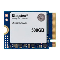SSD Kingston NV3, 500GB, M.2 2230, NVMe PCIe 4.0, Leitura 6.000 MB/s, Gravação 5.000 MB/s - SNV3SM3/500G