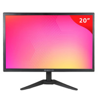 Monitor Soyo 20" LED, 75Hz, 5ms, VESA, Widescreen, HDMI/VGA, Preto - SM200-L03