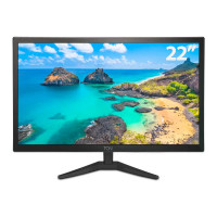 Monitor TCN Office 22" LED, 5ms, 75hz, Full HD, VESA, VGA/HDMI, Preto - 73203