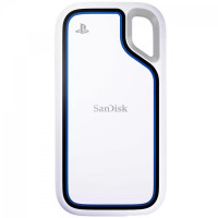 SSD Externo Portátil Sandisk, 2TB, USB 3.2, Leitura: 1000MB/s e Gravação: 800MB/s, Branco - SDSSDE62P-2T00-G25