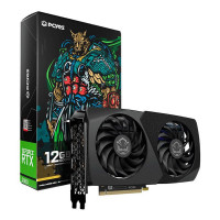 Placa de Vídeo PCYES NVIDIA GeForce RTX 3060 Graffiti Projeto Edge, 12GB, GDDR6, DLSS, Ray Tracing - PVRTX3060BL2F
