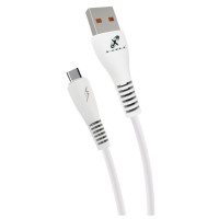 Cabo USB 5A Para Tipo C, 1 Metro, X-Cell, Branco - XC-CD-127