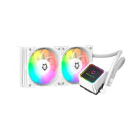 Water Cooler Husky Freezy, Iluminação ARGB, 240mm, AMD e Intel, Branco - HWT200BR