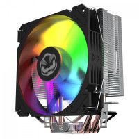 Cooler para Processador PCyes TUNDRA, Rainbow, LED, TDP 160W, Intel e AMD, 120mm, Preto - ACTBKA120