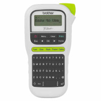 Rotulador Eletrônico Portátil Brother PT-H110, Etiquetas Rápidas e Organização Prática, Branco e Preto - PT-H110