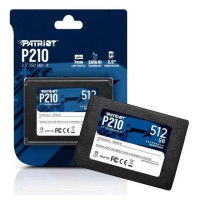 SSD Patriot Burst, 512GB, Elite, 2.5", SATA III, Leitura: 500MB/s e Gravação: 400MB/s - P210S512G25