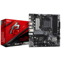 Placa Mãe AsRock B550M Phantom Gaming 4, Chipset B550, AMD AM4, MATX, DDR4, HDMI/DP - 90-MXBE90-A0UAYZ