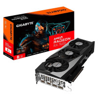 Placa de Vídeo RX 7600 GAMING OC 8G AMD Radeon Gigabyte, 8GB, GDDR6, 128bits, RGB, 2x DP 2x HDMI - GV-R76GAMING OC-8GD