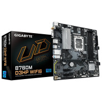 Placa Mãe Gigabyte B760M D3HP WIFI6, Intel, Micro ATX, DDR5, Wi-Fi 6, Bluetooth, Preto - 9MB76M3PW-00-G10
