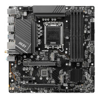 Placa Mãe MSI PRO B760M-A WIFI, Intel, LGA 1700, Micro-ATX, DDR5, Wi-Fi - PROB760MAWIFI