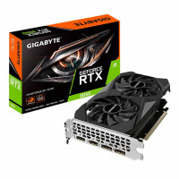 Placa de Vídeo Gigabyte NVIDIA GeForce RTX 3050 Windforce OC V2, 6GB, GDDR6, DLSS, Ray Tracing - GV-N3050WF2OCV2-6GD