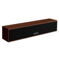 Caixa de Som Soundbar C3tech, USB 2.0, Drive 50mm, Cabo 135cm, Marrom - SB-30BW
