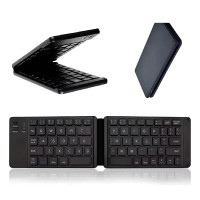 Mini Teclado Dobrável De Bolso H`Maston Para Celular, Tablet e Notebook Com Ç, Preto - JP106