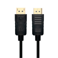 Cabo Displayport 2 Metros PlusCable, 1.2V Ultra HD, 60Hz, Preto - DP1220