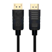 Cabo Displayport 3 Metros PlusCable, 1.2V Ultra HD, 60Hz, Preto - DP1230