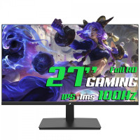Monitor Gamer SuperFrame View, 27" Full HD, IPS, 1ms, 100HZ, FreeSync, HDMI/VGA, Preto - SFVFB-27100-FHD-PRO