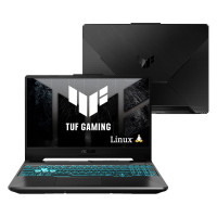 Notebook ASUS TUF Gaming A15, AMD Ryzen 7 7445HS, GeForce RTX™ 3050, 16GB, 512GB SSD, KeepOS, 15,6" FHD - FA506NCG-HN298