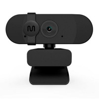 Webcam Multilaser Com Microfone, 720P 30FPS , Com Microfone, USB, Cabo de 2 Metros, Preto - WC056
