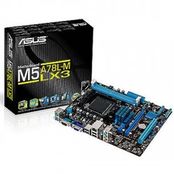Placa Mãe Asus M5A78L-M LX/BR, AMD AM3+, DDR3, USB 2.0, VGA DVI