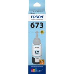 Refil de Tinta Epson Para L800 Azul Claro 673 - T673520