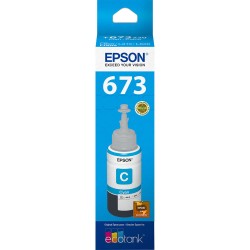 Refil de Tinta Epson Para L800 Azul 673 - T673220