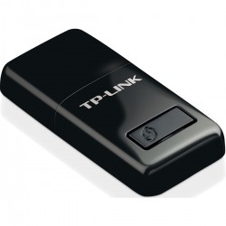 Adaptador de Rede Sem Fio Mini TP-Link 300MBPS, Preto - TL-WN823N