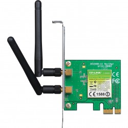 Placa De Rede Sem Fio TP-Link, PCI Express Wireless N 300 Mbps, Branco - TL-WN881ND
