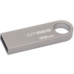 PEN DRIVE 32GB DATATRAVELER SE9 USB2.0 PRATA DTSE9H/32GBZ - KINGSTON 