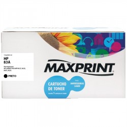 Toner HP 83A CF283A Maxprint, Preto - 5613270