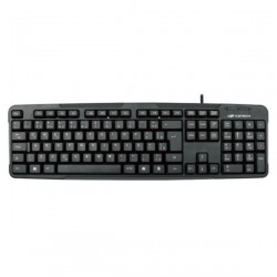 Teclado C3Tech, USB, Preto - KB-12BK