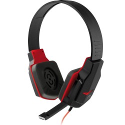 Headset Gamer Multilaser, Preto e Vermelho - PH073