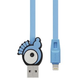 CABO DE DADOS PARA IPHONE 5/6 MICRO USB 1 METRO AZUL WDM5XXIMPY - GUGU & MOMO