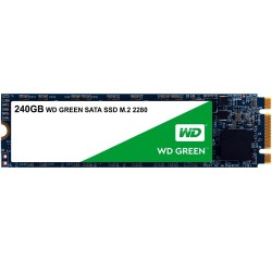 SSD WD Green, 240GB, M.2 2280, Leitura 545MB/s - WDS240G2G0B