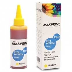 Refil de Tinta Para L200 Amarelo 664 T6644/673420, Maxprint - 6116192