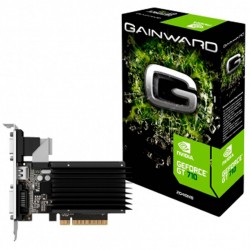 Placa de Vídeo Gainward GT 710, NVIDIA GeForce 2GB, DDR3, 64Bit, VGA DVI HDMI - NEAT7100HD46-2080H